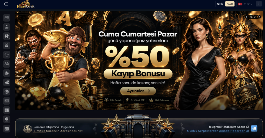 Herobahis - Canlı Casino Ve Bahis Sitei 1 Herobahis